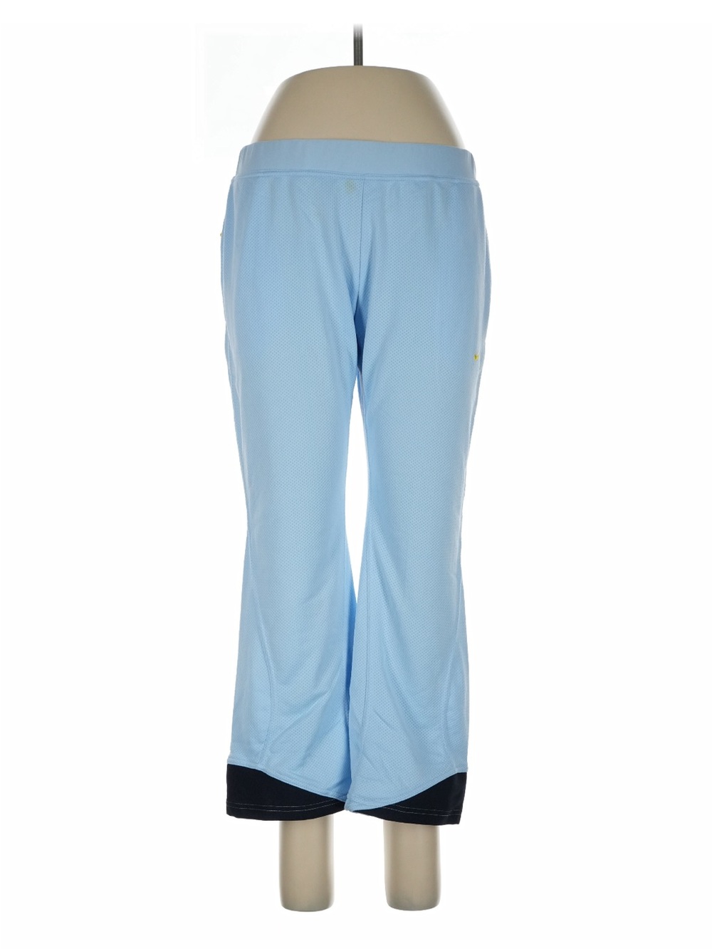 Nike Light Blue Kids Sweatpants with Dark Hem